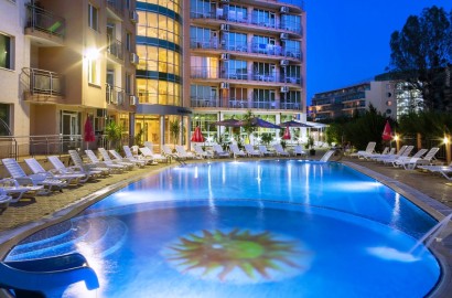 Двустаен, мебелиран имот- в северната част на Слънчев бряг