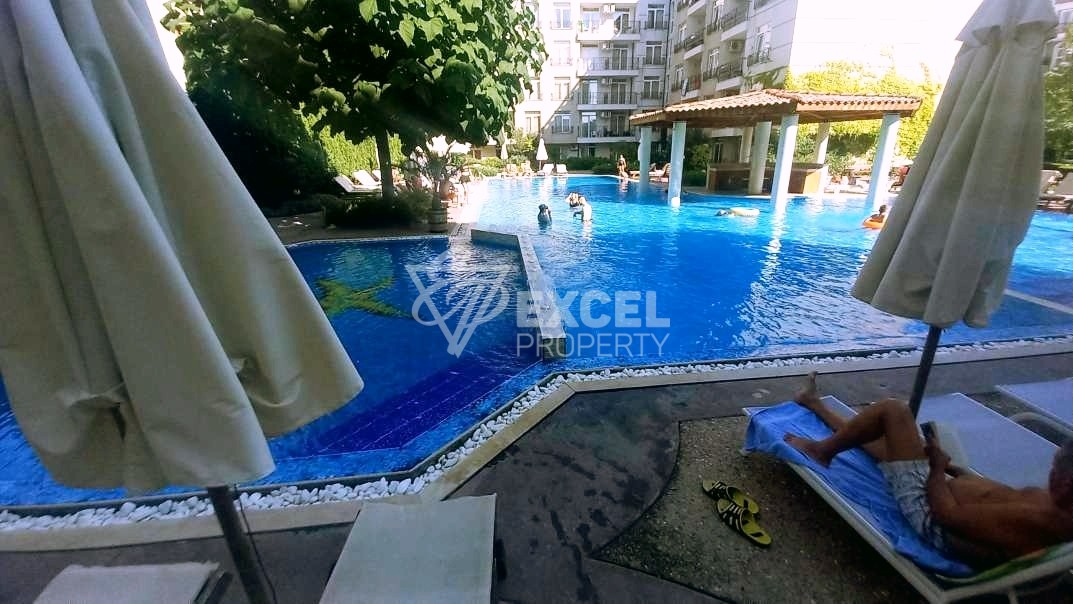 Двустаен имот с мебели- комплекс Даун Парк Слънчев бряг