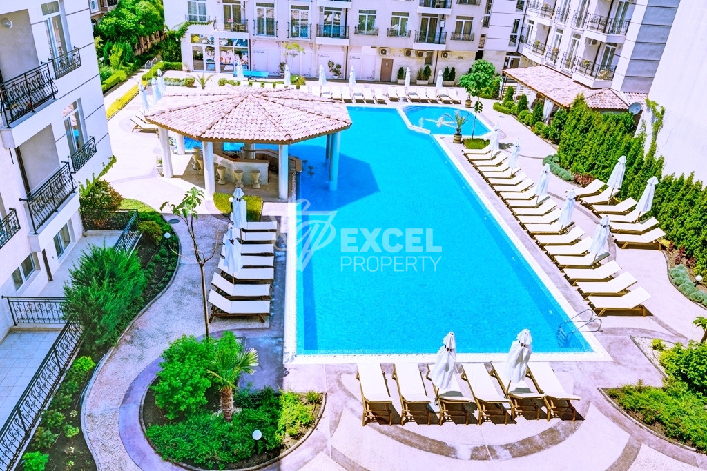 Обзаведено студио в комплeкс Даун парк- Слънчев бряг