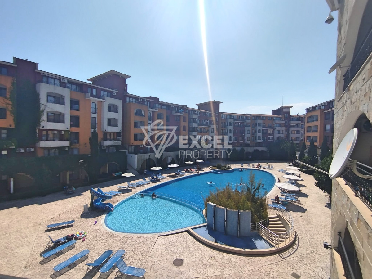 Мебелирано студио, с отделна спална зона- Марина Кейп, на 200м. от морето