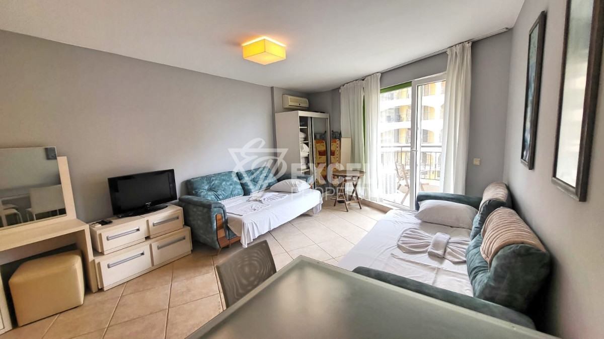 Обзаведено студио с гледка море- Ахелой, Мидия Гранд Резорт