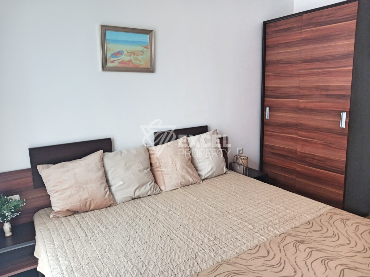 Двустаен, обзаведен имот в района на плаж Какао-Слънчев бряг