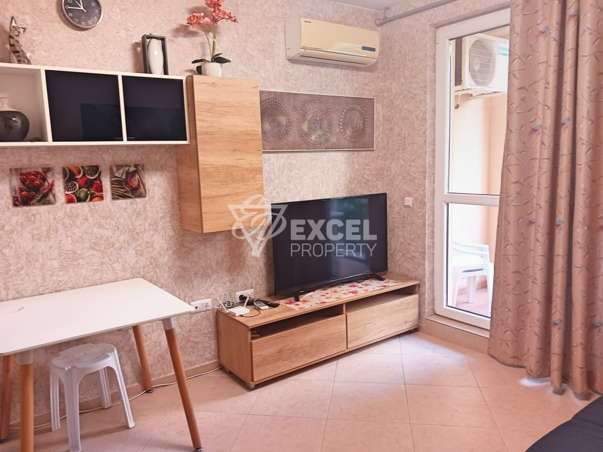 Обзаведено студио в Слънчев бряг- в района на Какао Бийч