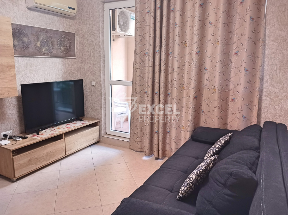 Обзаведено студио в Слънчев бряг- в района на Какао Бийч