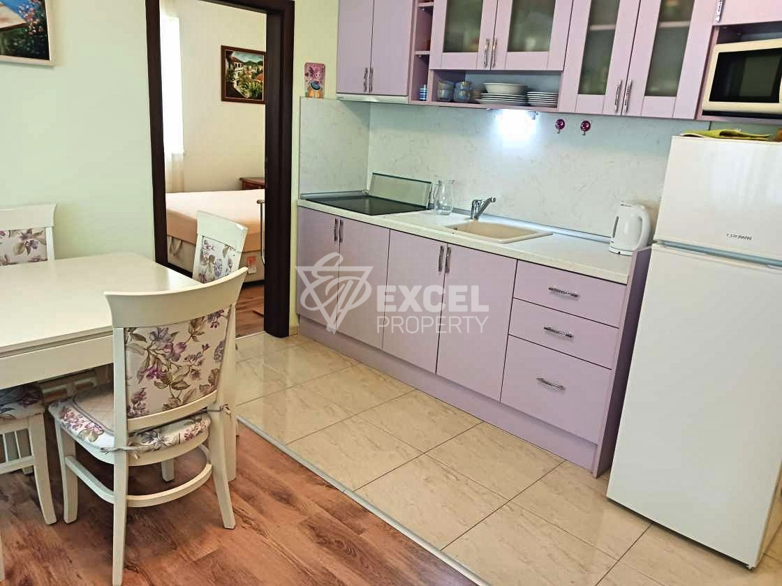 Двустаен имот с мебели в района на Какао бийч, Слънчев бряг