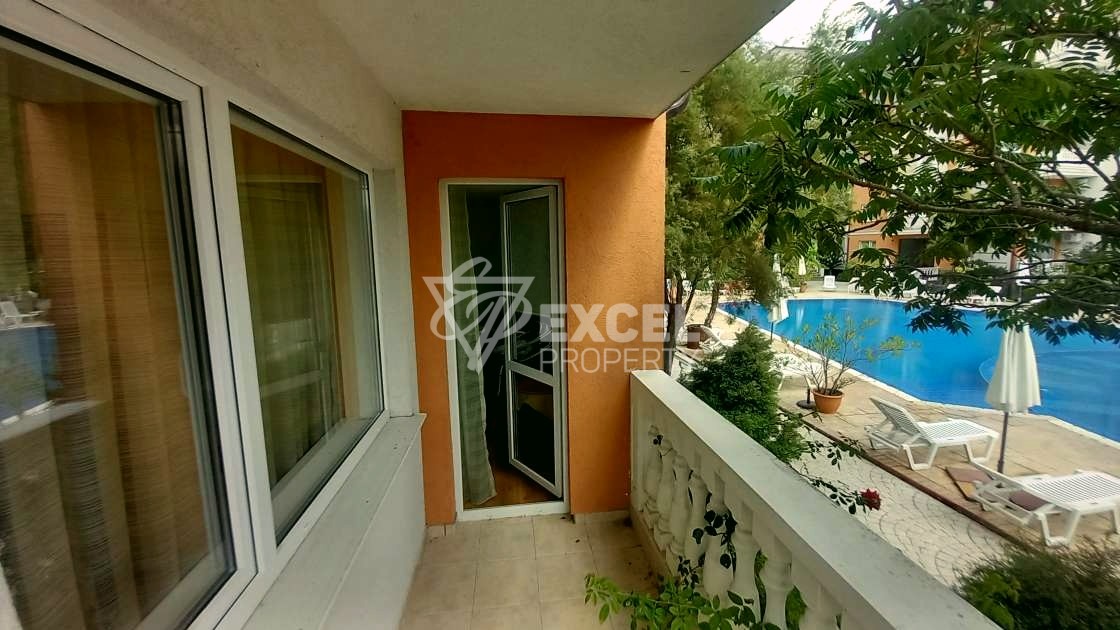 Двустаен имот с мебели в района на Какао бийч, Слънчев бряг