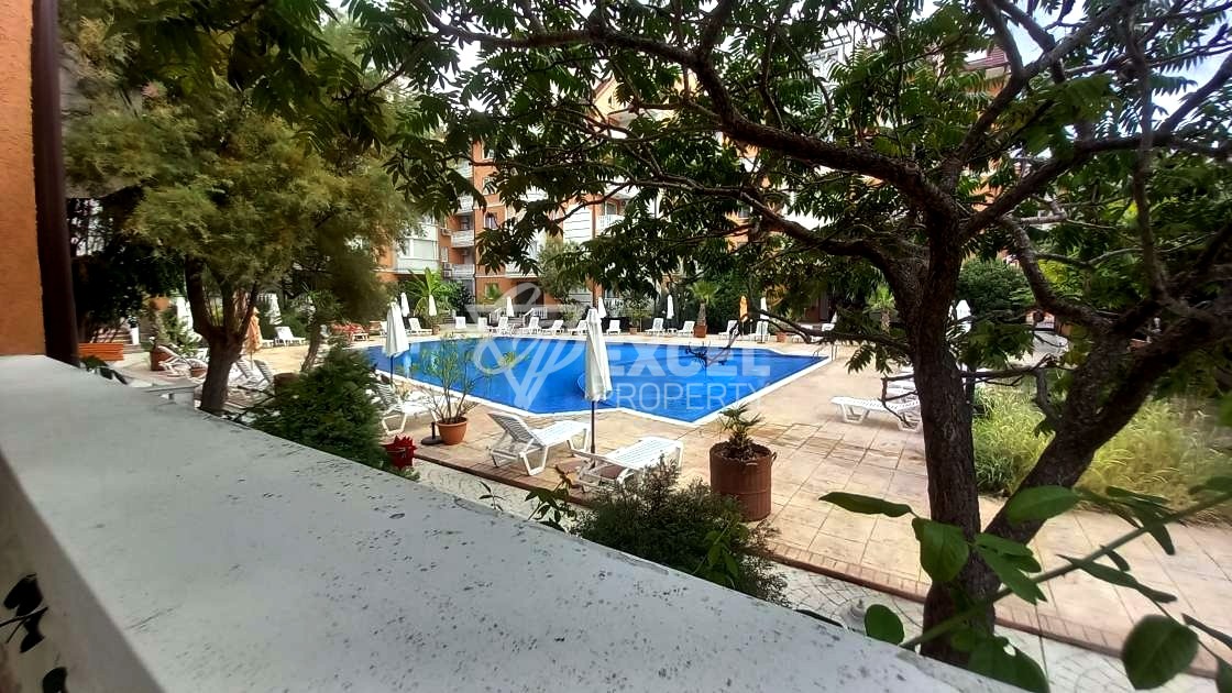 Двустаен имот с мебели в района на Какао бийч, Слънчев бряг