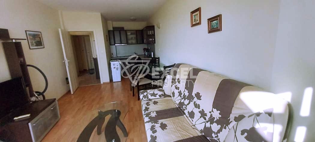 Двустаен, обзаведен имот с гледка море  -Свети Влас