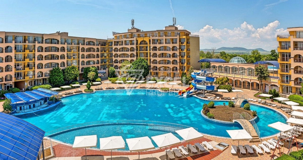 Студио на първа линия в Ахелой, подходящо за отдаване под наем