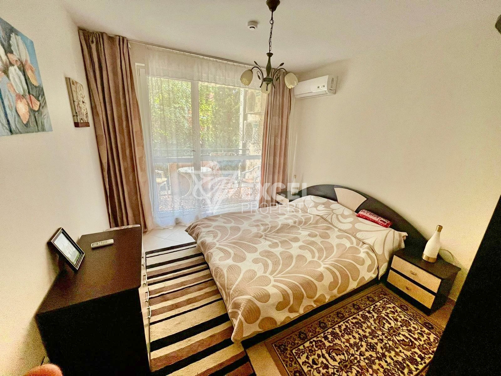 Двустаен, стилно обзаведен имот в комплекс Слънце и Море