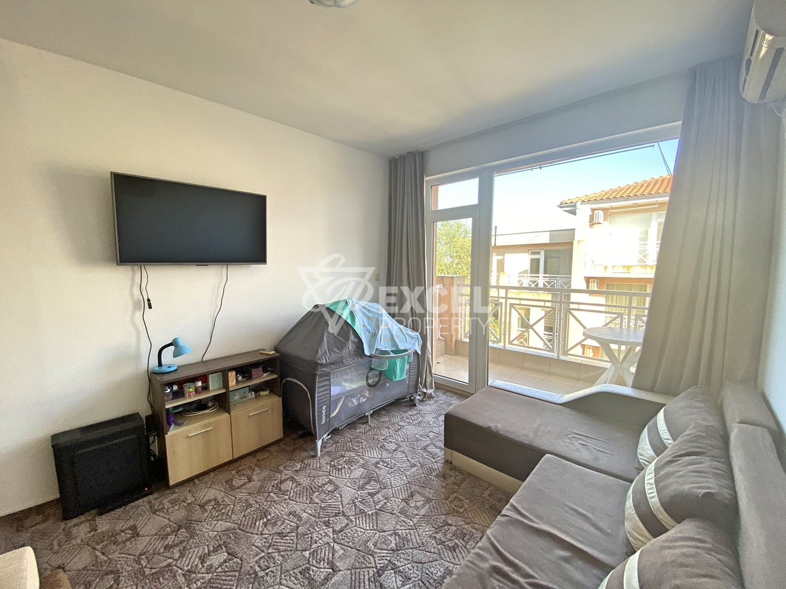 Просторно и добре мебелирано студиo на 3 км от Слънчев бряг