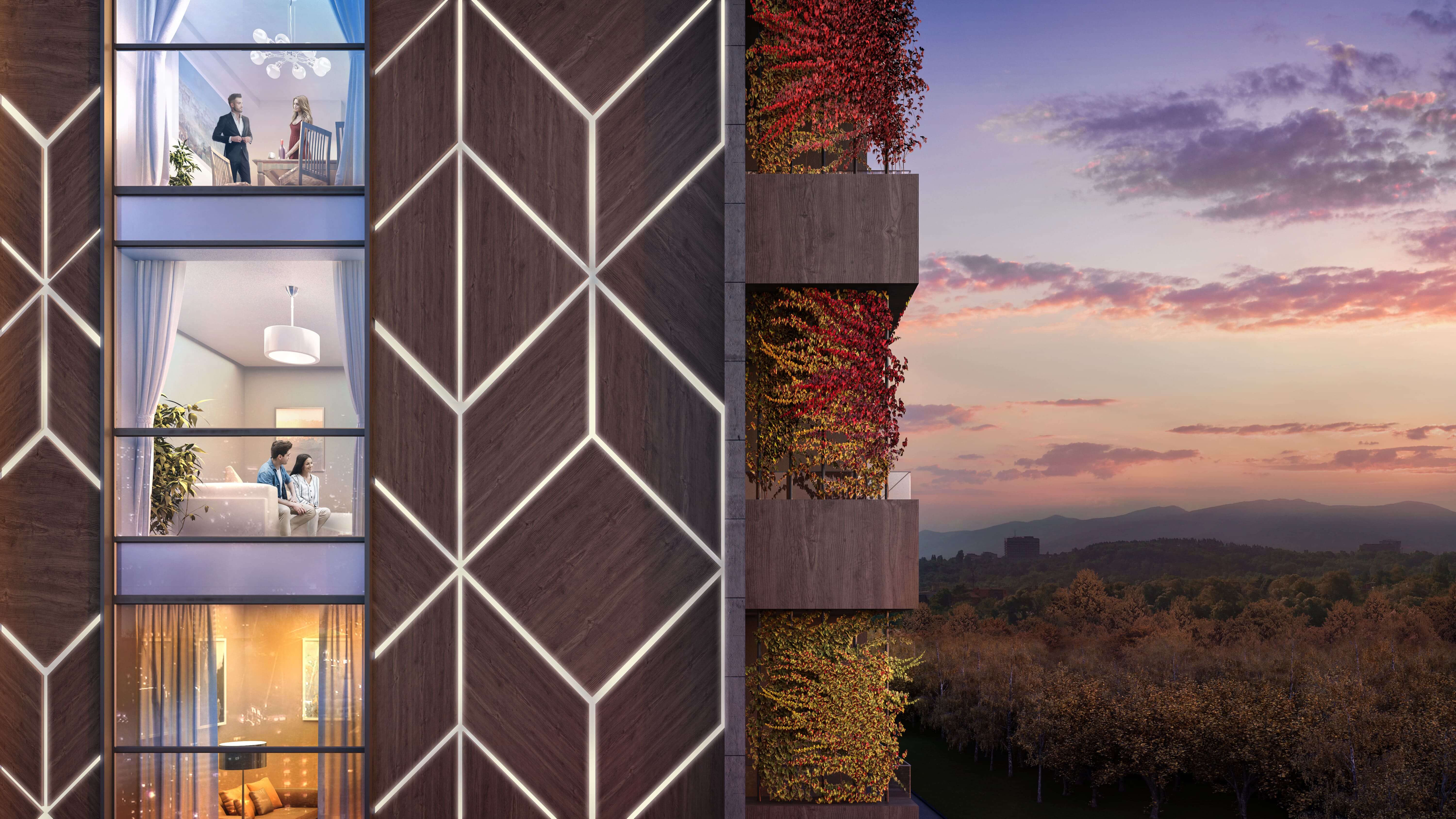 Mountain View Residence - апартаменти за продажба в квартал Малинова долина, София