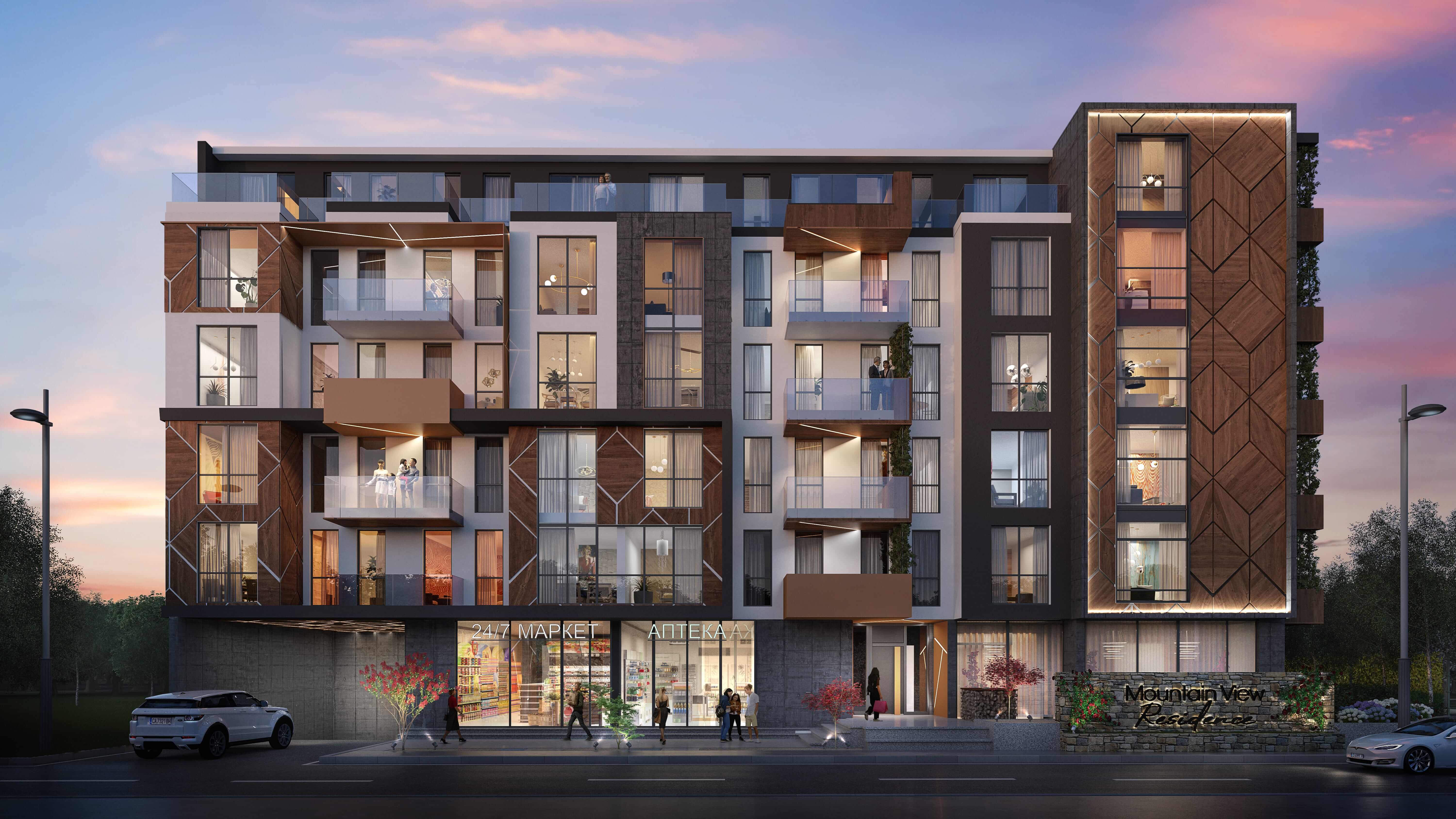 Mountain View Residence - апартаменти за продажба в квартал Малинова долина, София