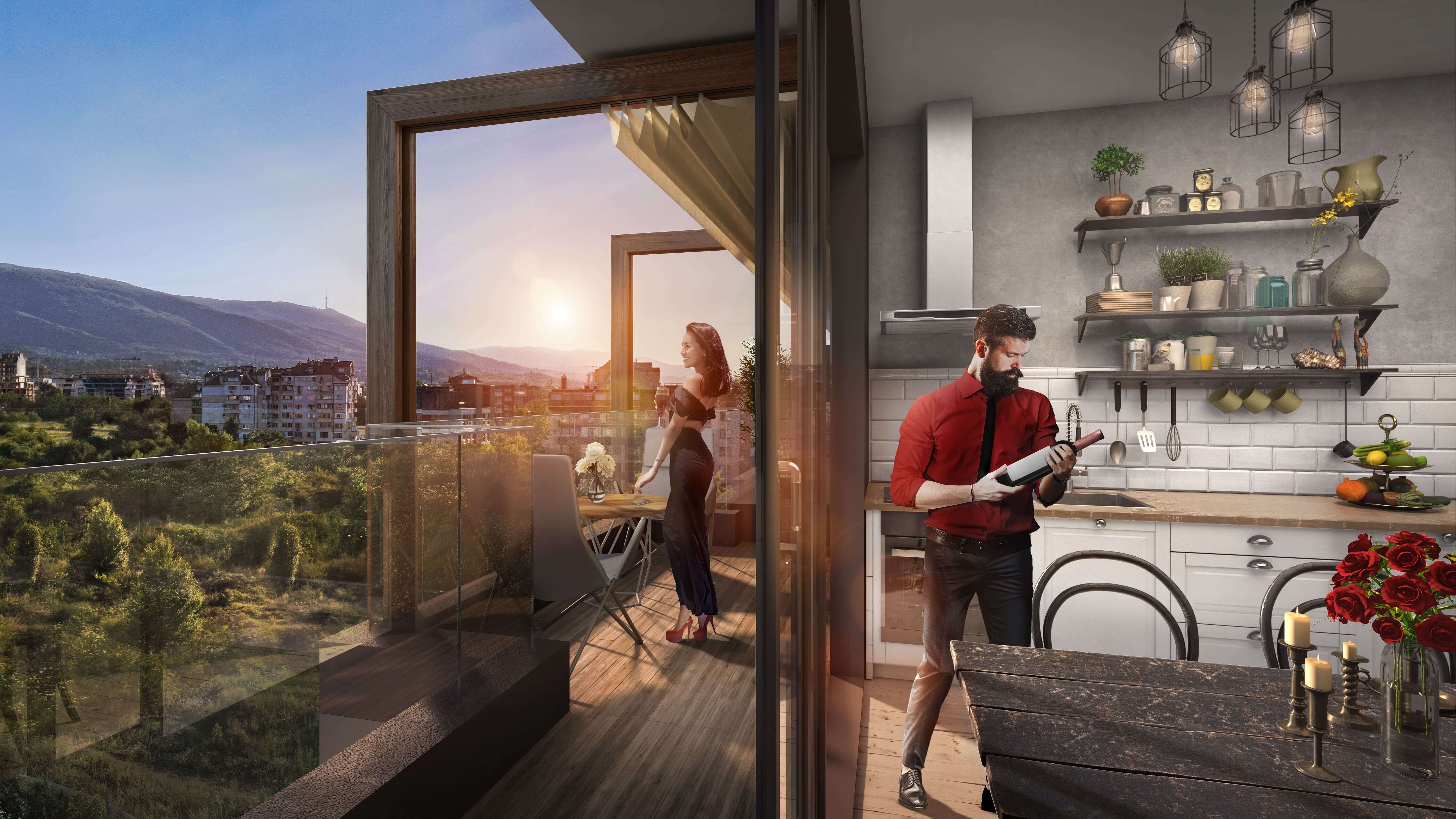 Mountain View Residence - апартаменти за продажба в квартал Малинова долина, София