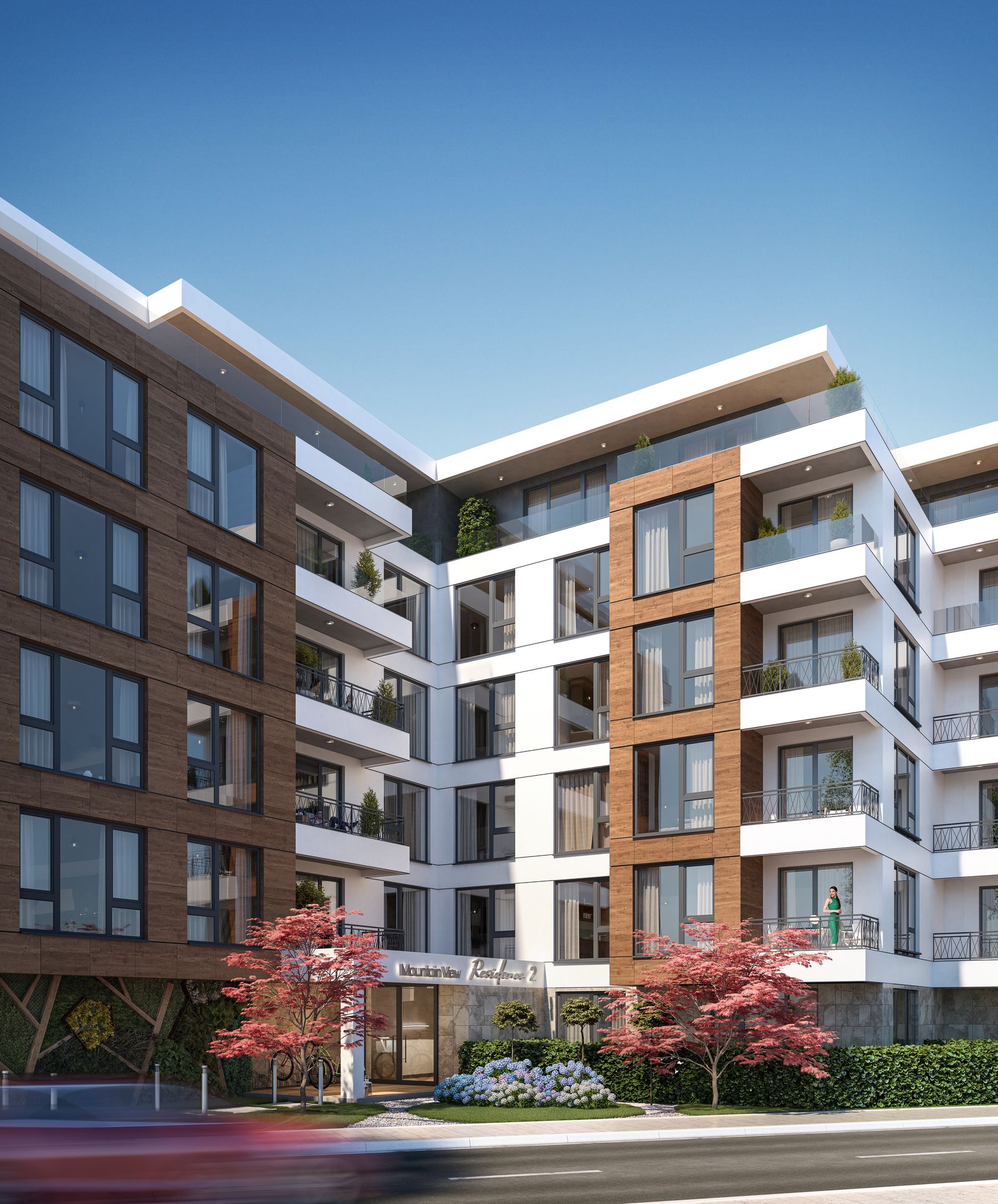 Mountain View Residence 2 - апартаменти за продажба в квартал Малинова долина, София