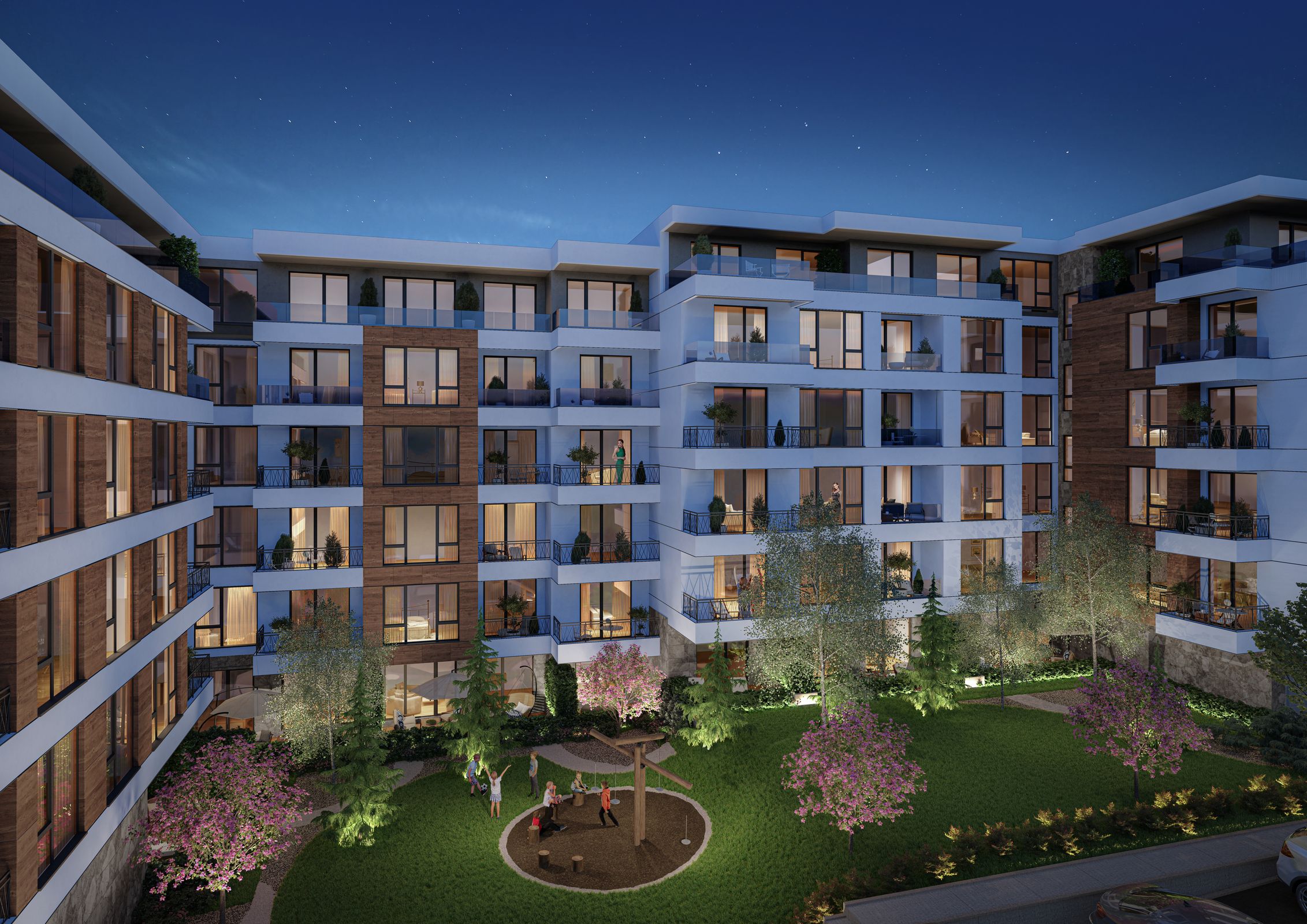 Mountain View Residence 2 - апартаменти за продажба в квартал Малинова долина, София