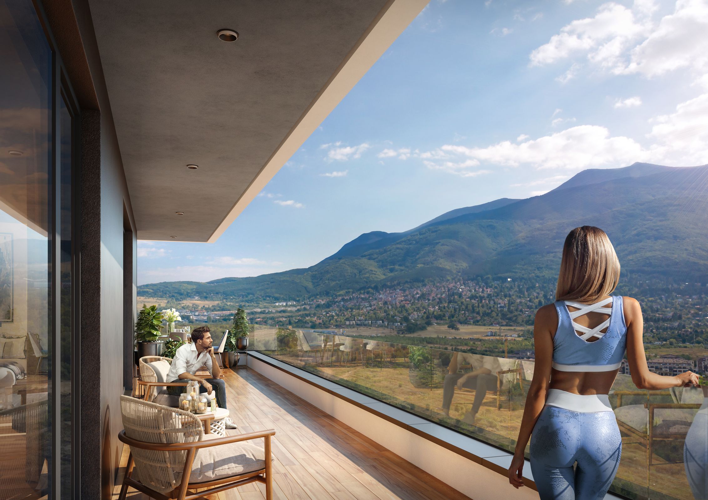 Mountain View Residence 2 - апартаменти за продажба в квартал Малинова долина, София