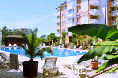 Двустаен, напълно мебелиран имот , в района на Какао Бийч-Слънчев Бряг