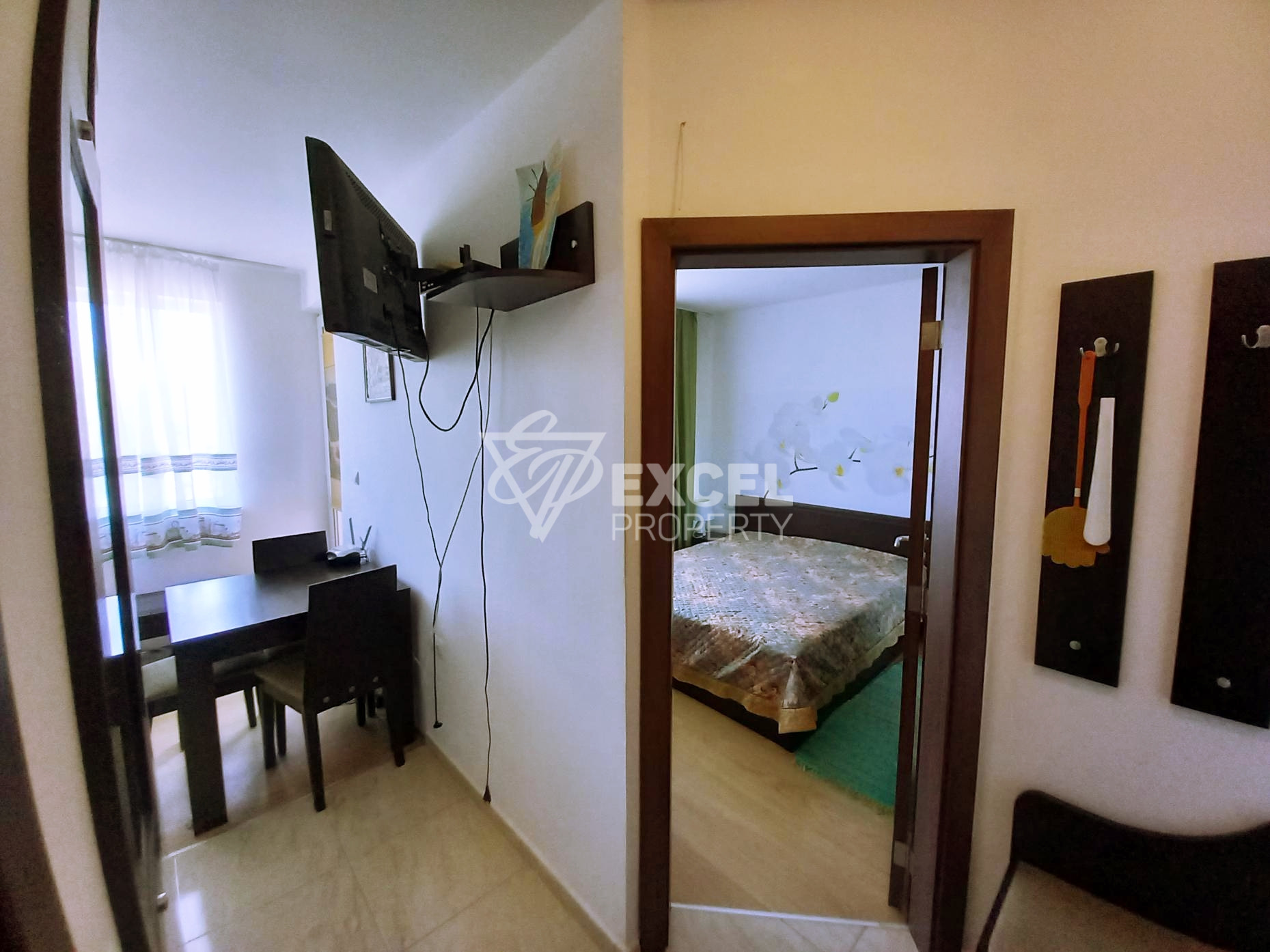 Двустаен имот в района на Какао Бийч, Слънчев Бряг